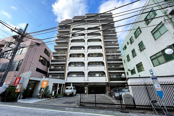学芸大スカイスクレーパー 建物外観(2021.10撮影)