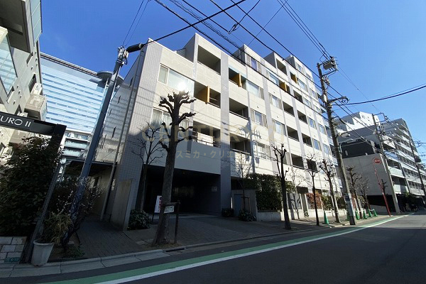 グランドメゾン目黒南 販売現地(2022.2撮影)