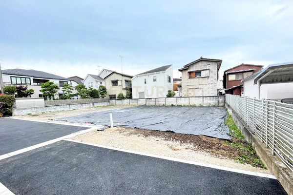 世田谷区弦巻1丁目 売地 B区画 販売現地(2021.5撮影)