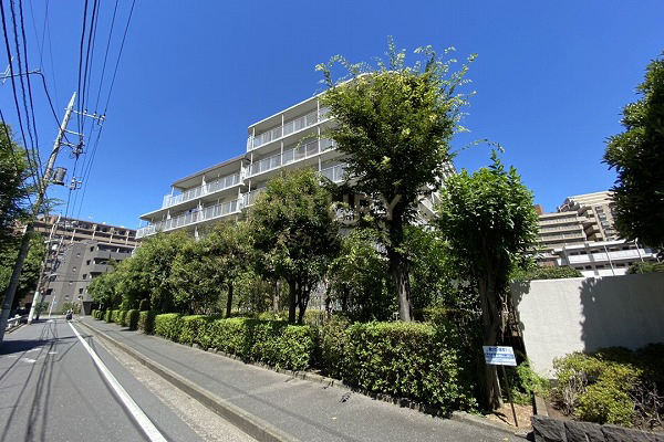 仲六郷ハウス 建物外観(2021.8撮影)
