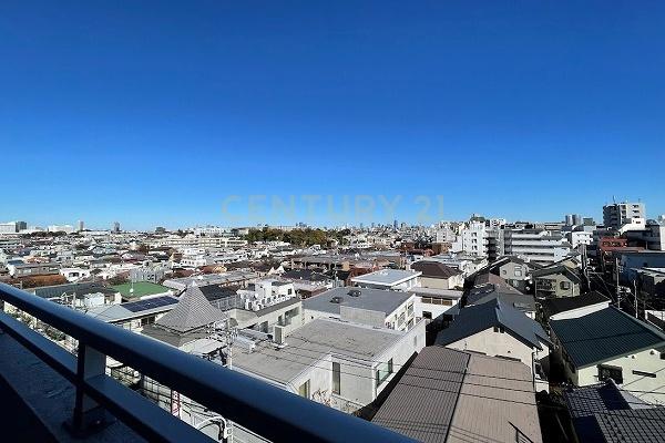 自由ヶ丘第2マンション バルコニーからの眺望