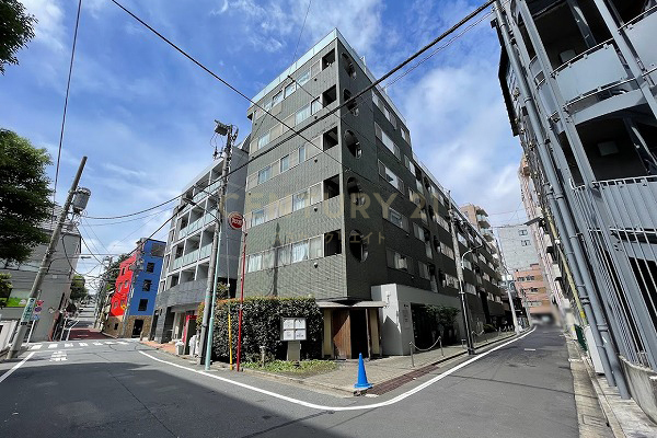 菱和パレス西麻布 建物外観(2022.9撮影)