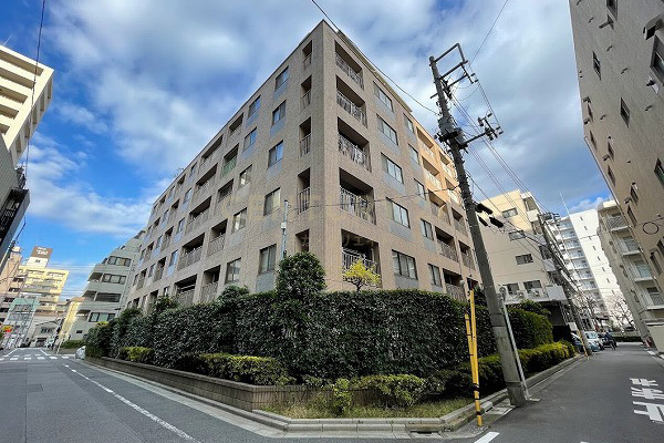 クレッセント西蒲田 建物外観(2021.12撮影)