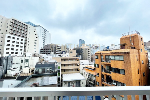渋谷藤和コープ バルコニーからの眺望