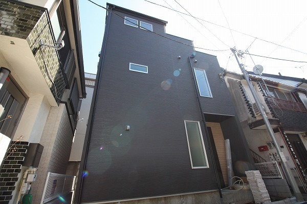 幡ヶ谷 新築分譲住宅 外観/H31.4撮影