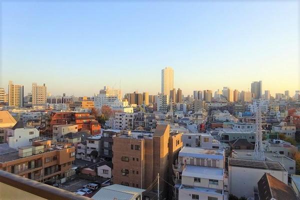 三軒茶屋シティハウス 現地からの眺望