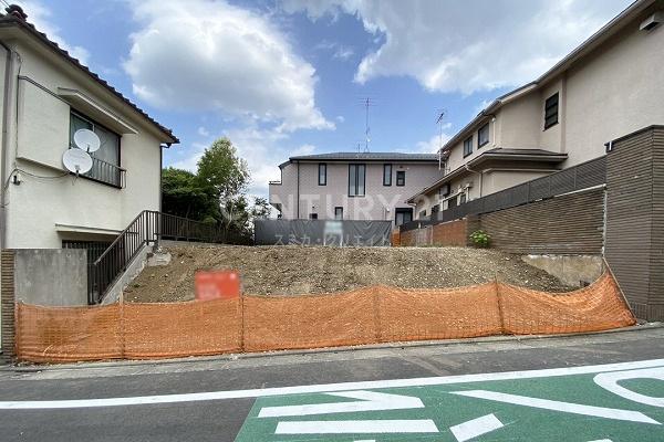 世田谷区代沢四丁目 売地 販売現地(2023.6撮影)