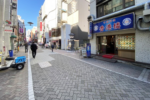 赤坂ロイヤルプラザ 建物前面道路