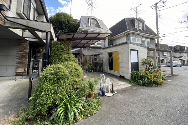 世田谷区宇奈根1丁目 売地 販売現地(2021.9撮影)