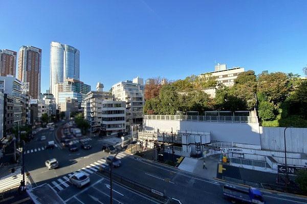 麻布永谷マンション バルコニーからの眺望