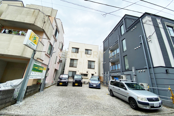 「千駄ヶ谷」 売地 現地(2020.7撮影)