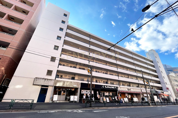 マンションニュー恵比寿 建物外観(2021.1撮影)