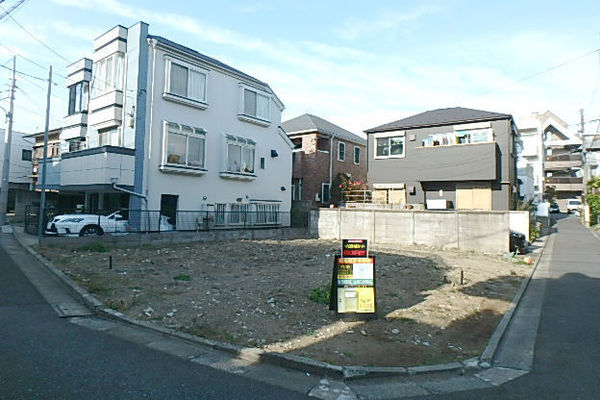 目黒区中目黒5丁目 売地 現地/H31.1撮影
