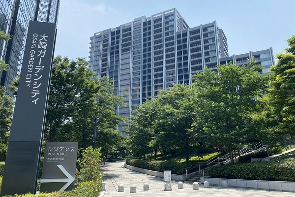 大崎ガーデンレジデンス 建物外観(2021.6撮影)