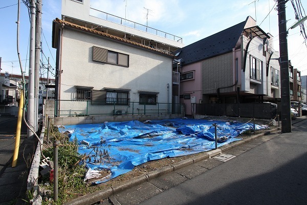 三軒茶屋 売地 現地/H31.1撮影
