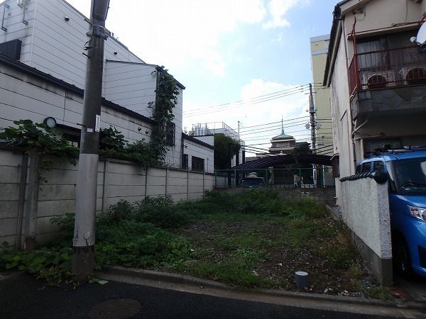 港区三田4丁目 売地 現地