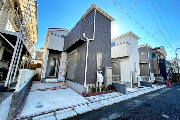 「御嶽山」 新築分譲住宅/1号棟 建物外観(2021.1撮影)