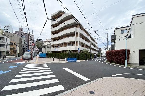 ザ・パームス本駒込 建物外観(2023.3撮影)