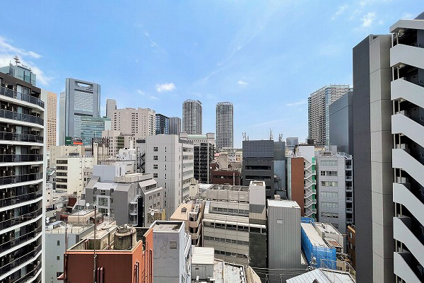 メインステージ新橋 バルコニーからの眺望