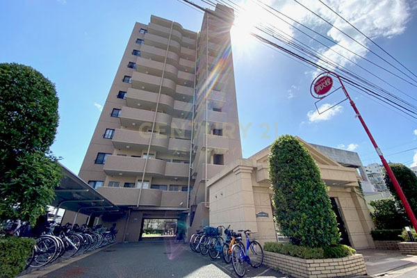 エンゼルピュア多摩川弐番館 外観(2020.9撮影)