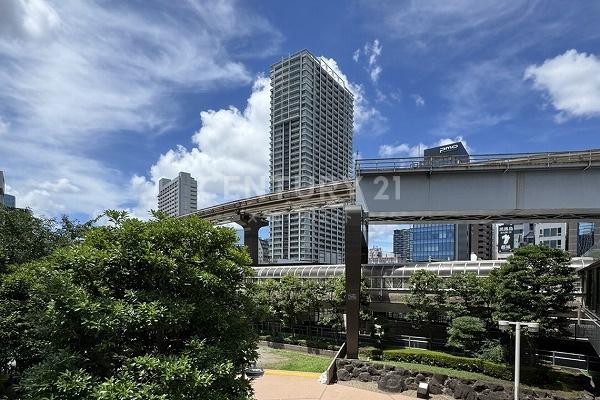 クレストプライムタワー芝 建物外観(2025.7撮影)