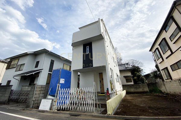 「千歳船橋」 新築分譲住宅 建物外観(2021.2撮影)