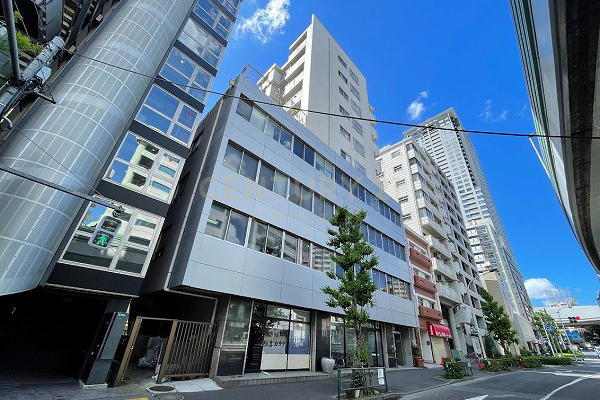 大橋団地久保ビル 建物外観(2022.9撮影)