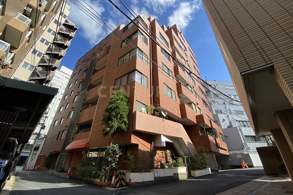 小田急南青山マンション 建物外観(2021.10撮影)
