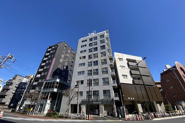 フォンテーヌ目黒 建物外観(2021.10撮影)