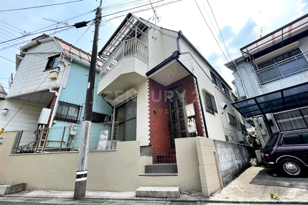 目黒区中町1丁目 中古戸建 建物外観(2021.6撮影)