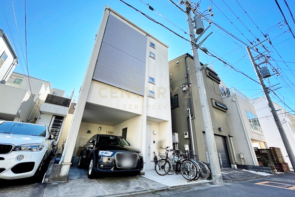 「武蔵小山」 一戸建て 建物外観(2021.2撮影)