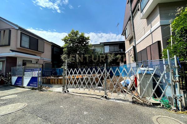 世田谷区岡本3丁目 新築分譲住宅 建物外観(2021.5撮影)