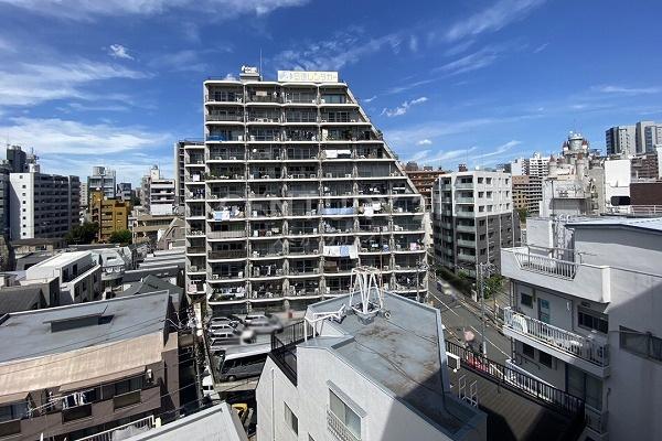 ニュー目黒フラワーマンション 建物外観(2023.8撮影)