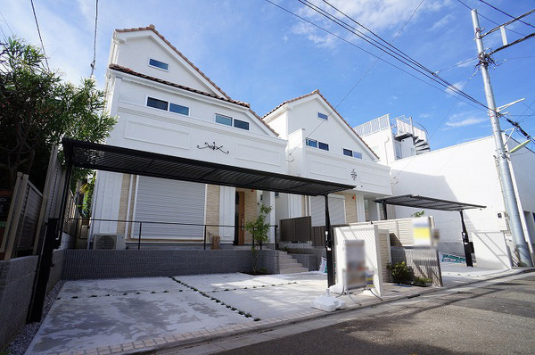 「世田谷区深沢7丁目」 新築分譲住宅/1号棟 現地(H30.6撮影)