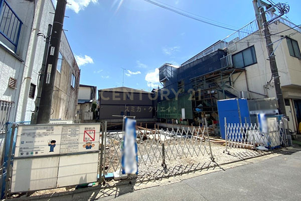 大田区下丸子2丁目 新築分譲住宅 2号棟 現地(2020.9撮影)
