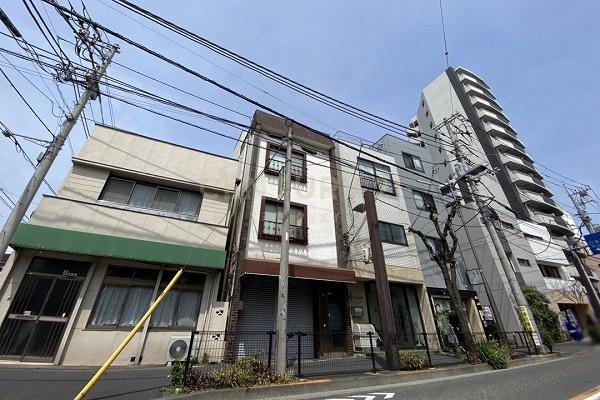品川区南品川四丁目 建築条件無し売地 販売現地