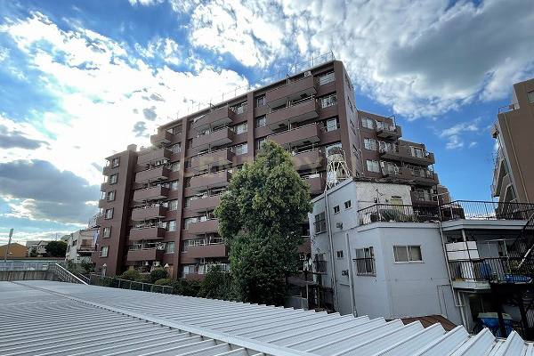 トーア不動前マンション 建物外観(2022.9撮影)