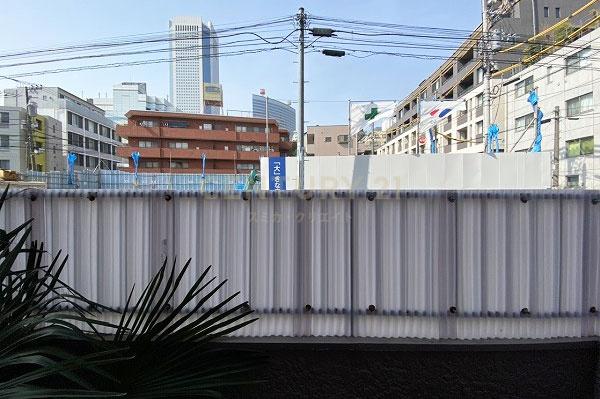 チサンマンション参宮橋 専用庭からの眺望