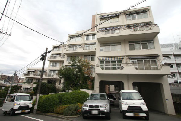 目黒台マンション A棟 外観/H30.12撮影
