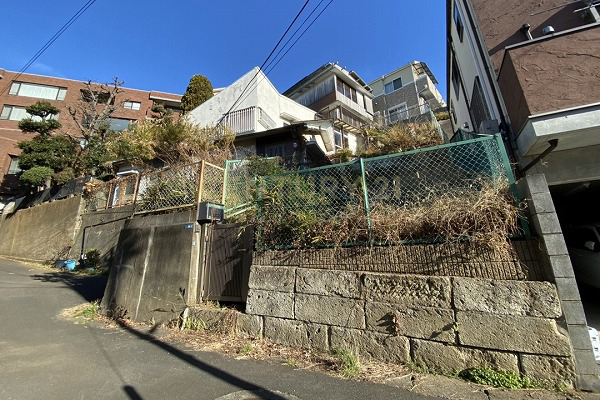 「西馬込」 売地 販売現地(2020.12撮影)