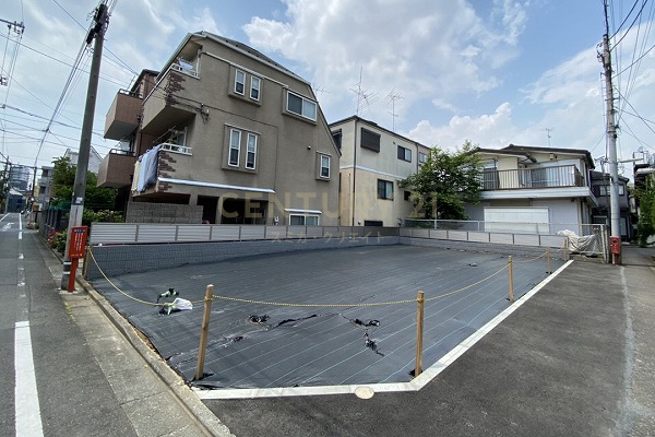 「中延」 売地 販売現地(2022.6撮影)