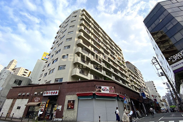 大森北一ハイツ 建物外観(2022.8撮影)
