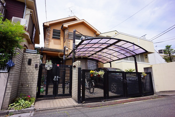 自由が丘 売地 販売現地(2020.5撮影)