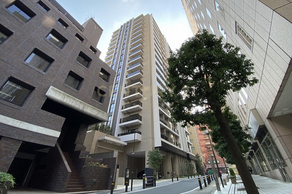 ブランズ愛宕虎ノ門 建物外観(2021.11撮影)