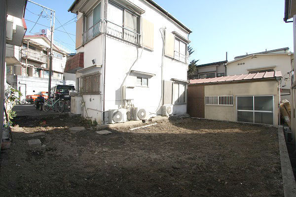 品川区西大井4丁目 売地 現地/H31.1撮影(北西角側より)