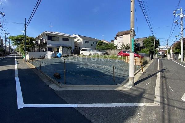 「学芸大学」 建築条件付売地 販売現地(2023.9撮影)