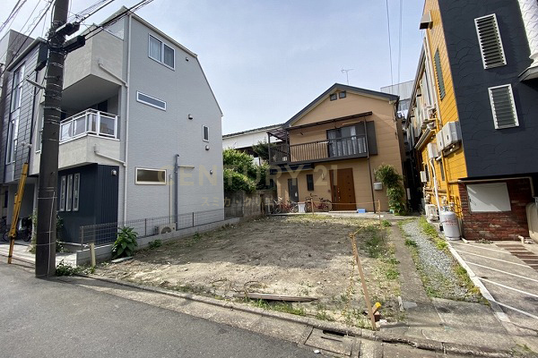大田区西六郷二丁目 新築分譲住宅 販売現地(2022.5撮影)