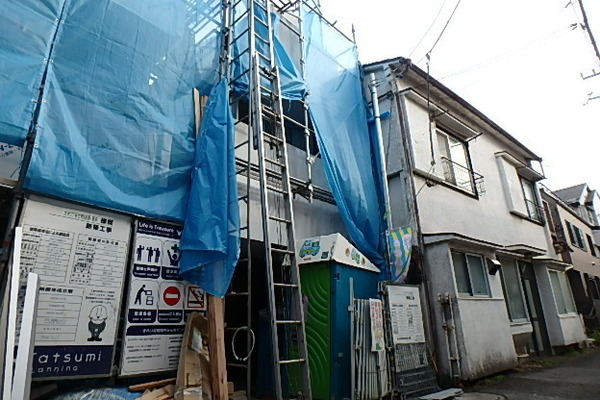西大井 新築分譲住宅 B号棟 現地/H31.2撮影