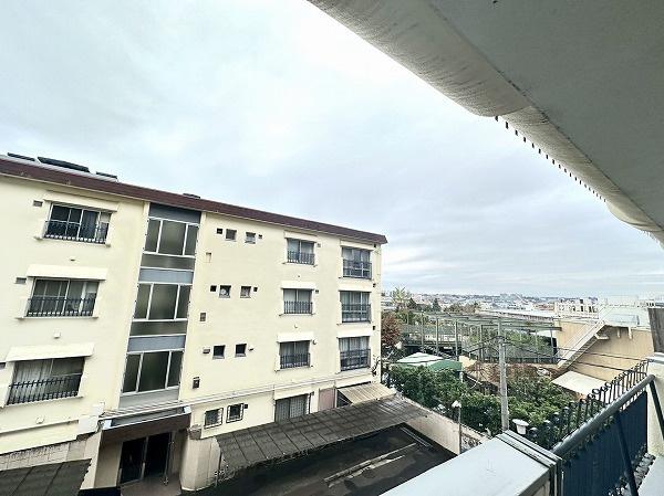 瀬田サンケイハウス北棟 バルコニーからの眺望