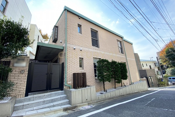 白金長者丸 中古邸宅 建物外観(2020.12撮影)